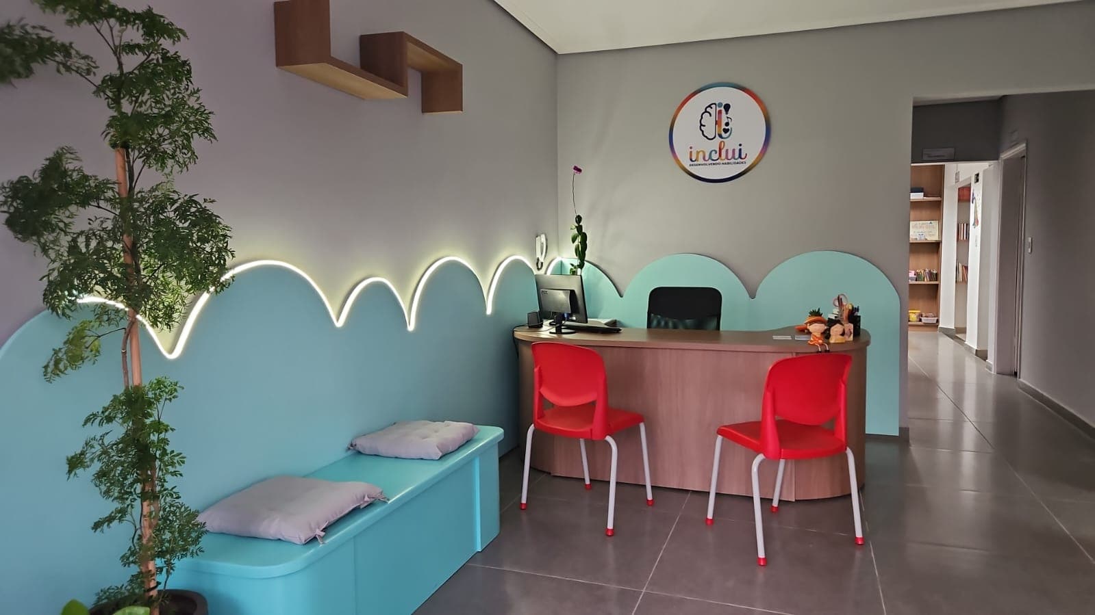 Fachada e Recepção